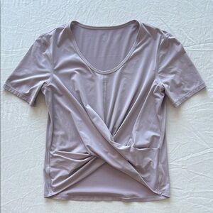Lululemon Women's Lavender Twist-Front Top